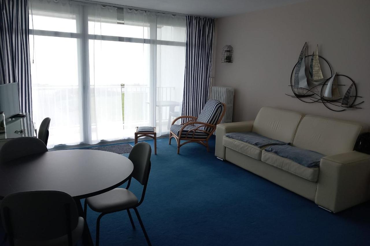 Grand Studio Vue Mer Dans Residence Des 3 Iles Pres De La Thalasso Quiberon Kültér fotó