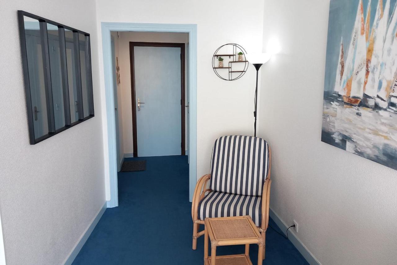 Grand Studio Vue Mer Dans Residence Des 3 Iles Pres De La Thalasso Quiberon Kültér fotó