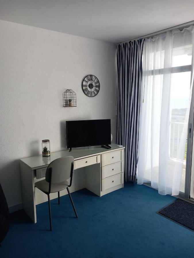 Grand Studio Vue Mer Dans Residence Des 3 Iles Pres De La Thalasso Quiberon Kültér fotó
