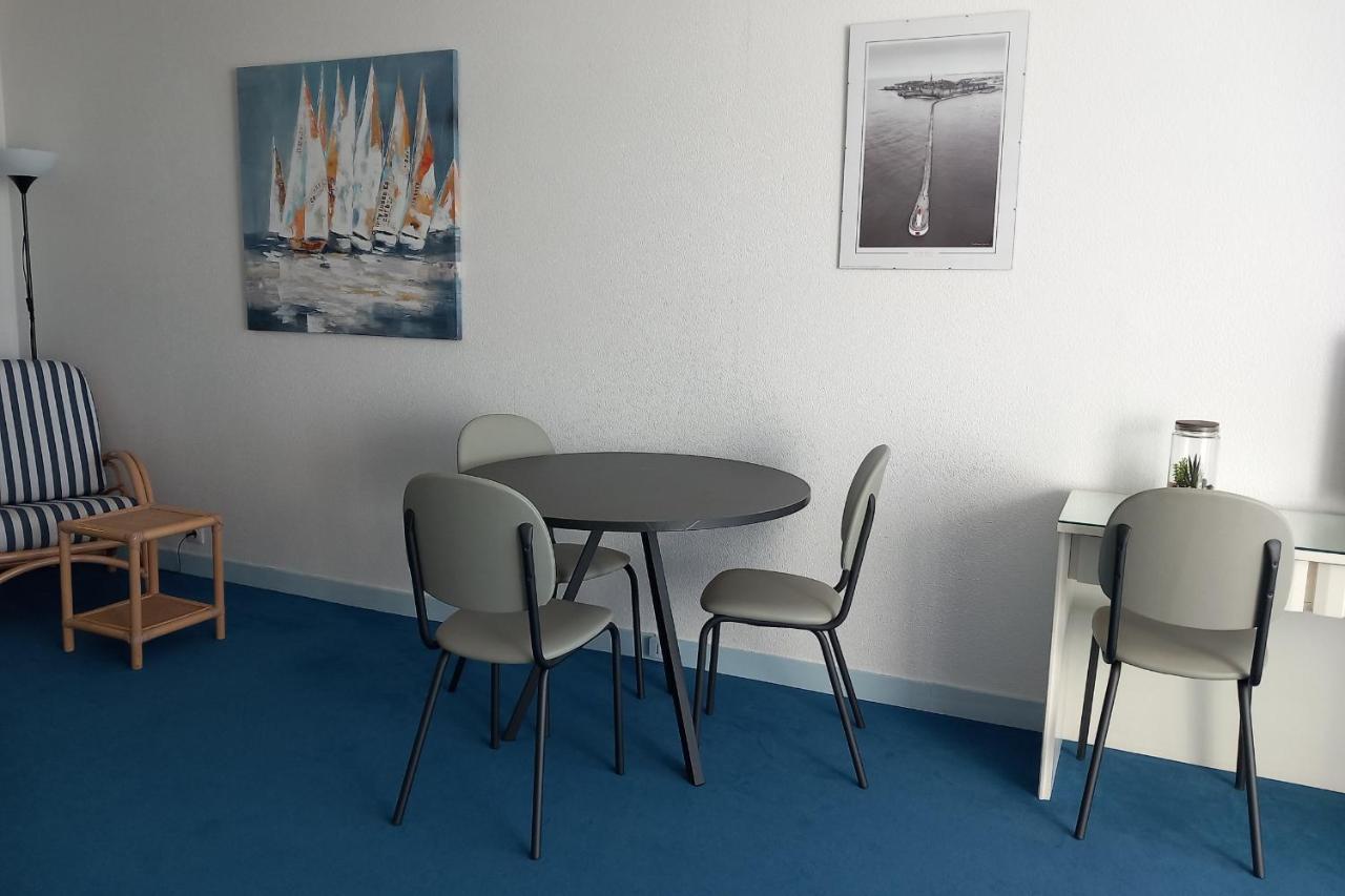 Grand Studio Vue Mer Dans Residence Des 3 Iles Pres De La Thalasso Quiberon Kültér fotó
