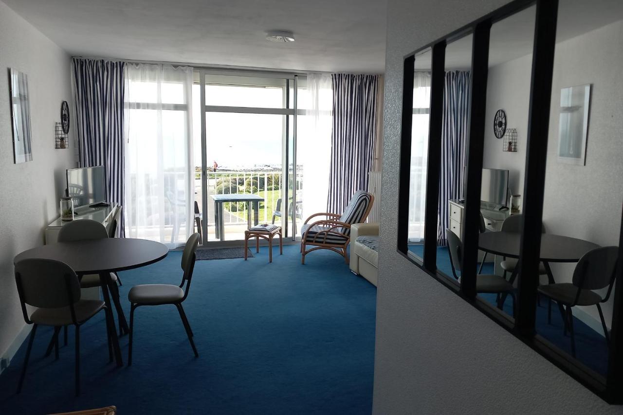 Grand Studio Vue Mer Dans Residence Des 3 Iles Pres De La Thalasso Quiberon Kültér fotó
